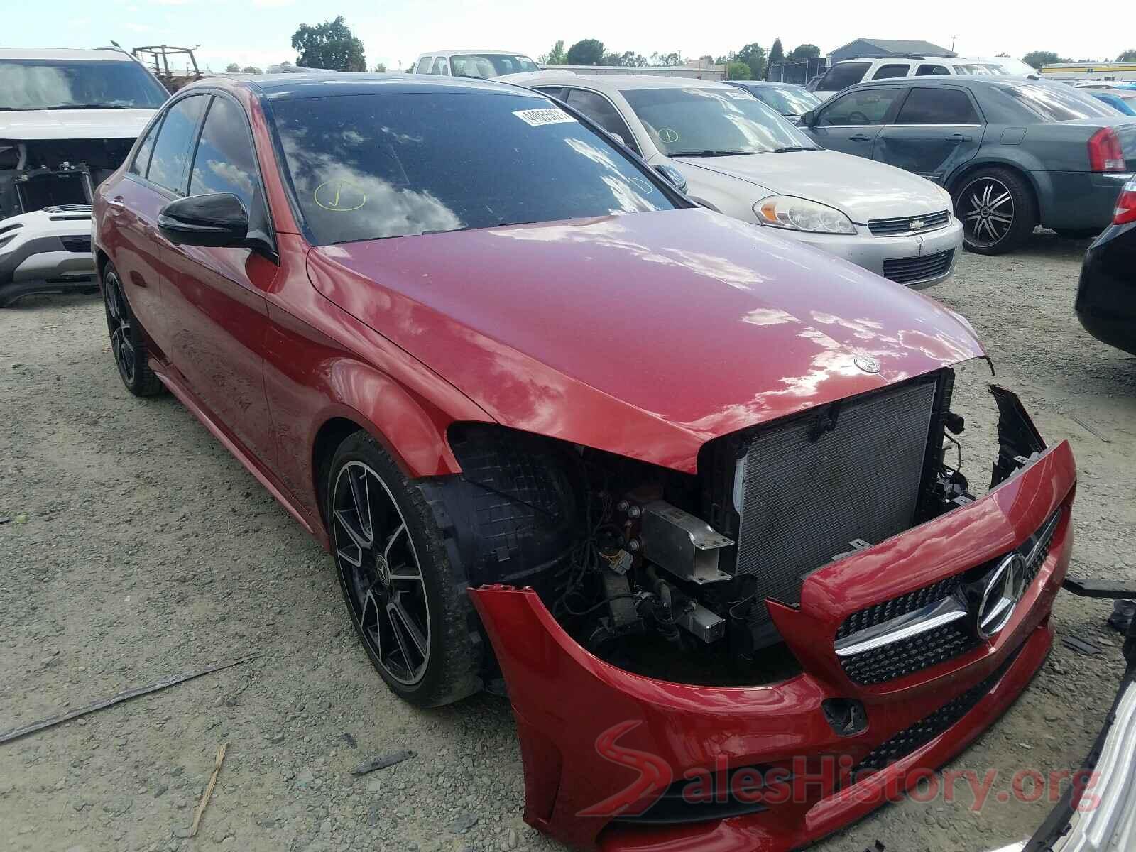 55SWF8DB3KU305126 2019 MERCEDES-BENZ C CLASS