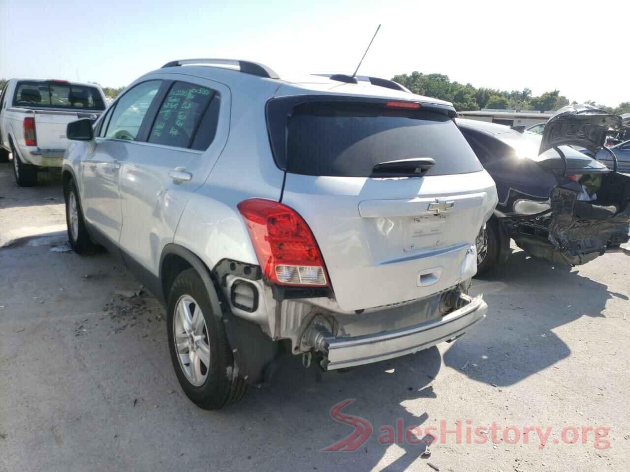 3GNCJLSB6GL241009 2016 CHEVROLET TRAX