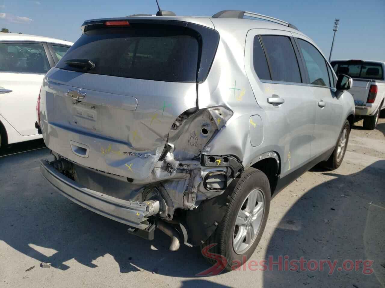 3GNCJLSB6GL241009 2016 CHEVROLET TRAX