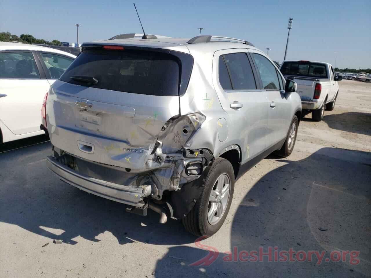 3GNCJLSB6GL241009 2016 CHEVROLET TRAX