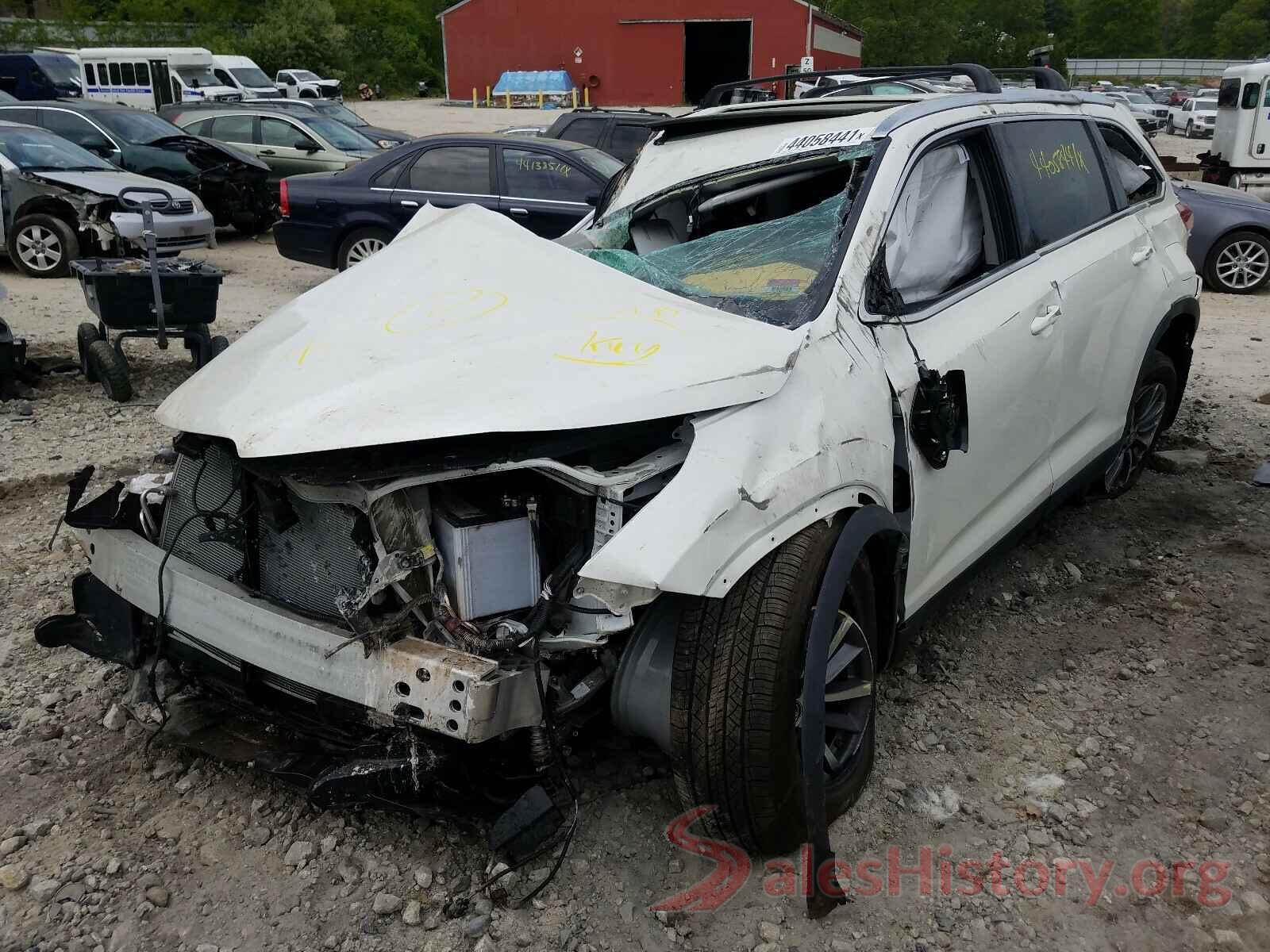 5TDJZRFH6KS617348 2019 TOYOTA HIGHLANDER