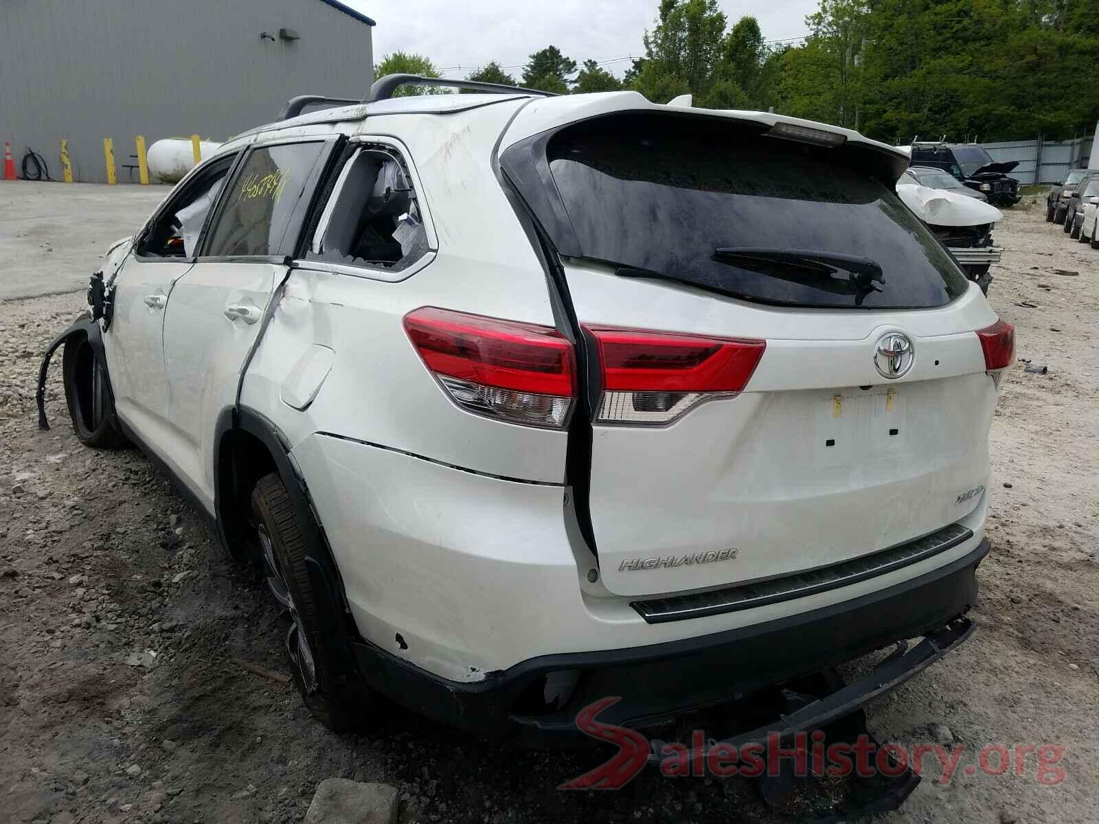 5TDJZRFH6KS617348 2019 TOYOTA HIGHLANDER