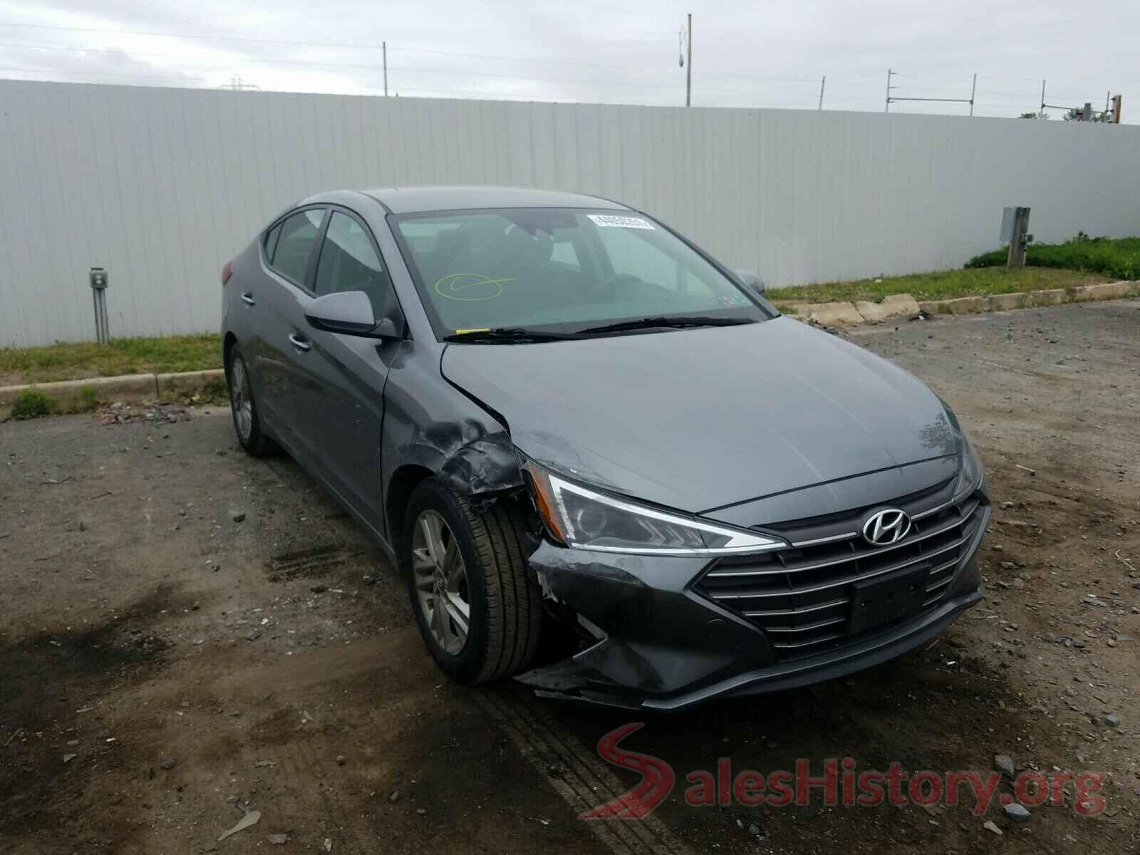 KMHD84LFXKU770120 2019 HYUNDAI ELANTRA