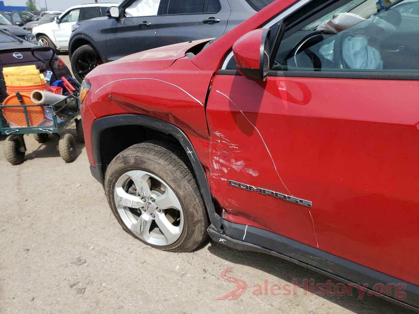 3C4NJDBB8JT233069 2018 JEEP COMPASS