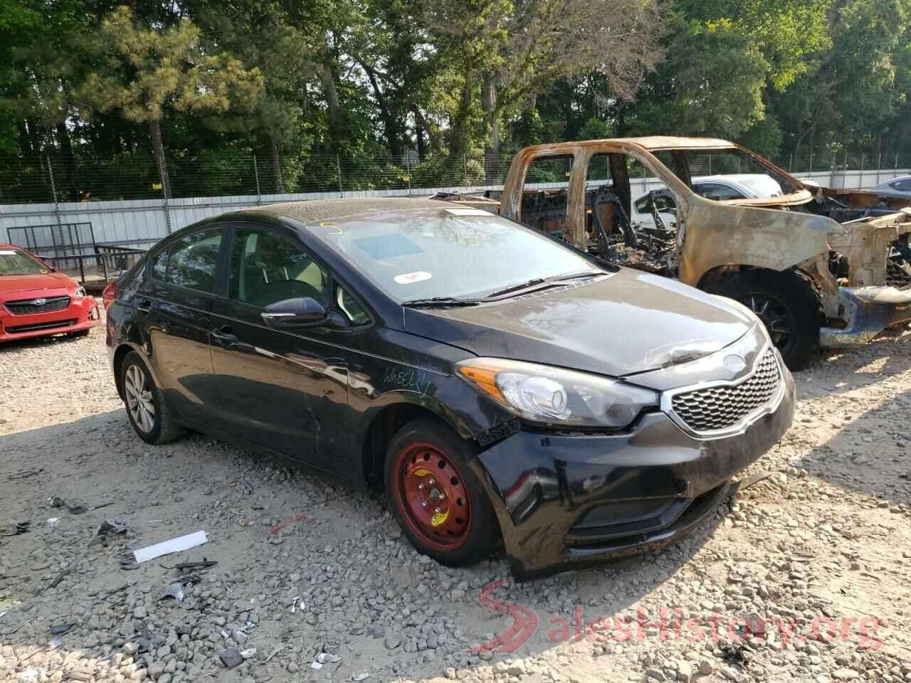 KNAFX4A6XG5551644 2016 KIA FORTE