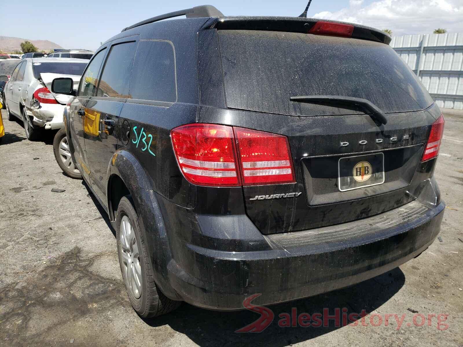 3C4PDCAB0HT568929 2017 DODGE JOURNEY