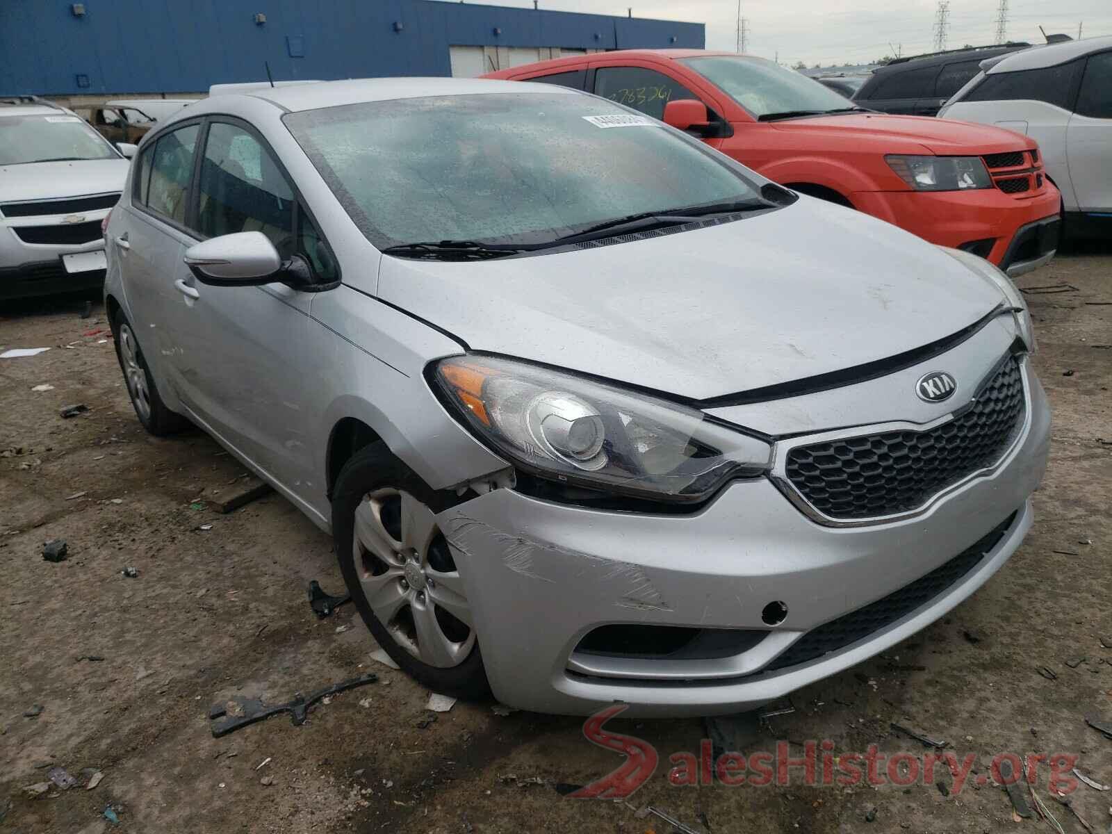 KNAFK5A88G5639372 2016 KIA FORTE