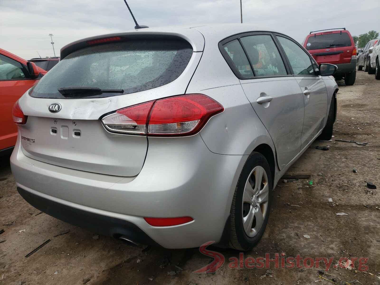 KNAFK5A88G5639372 2016 KIA FORTE