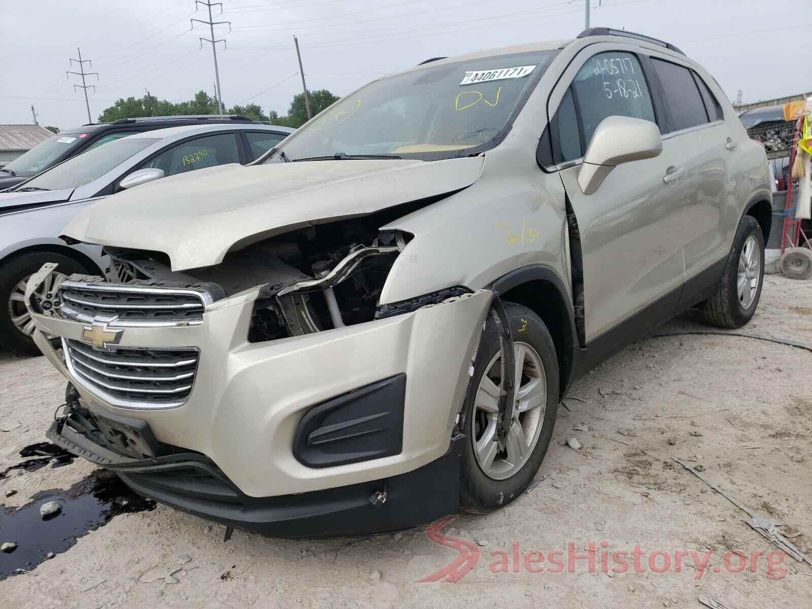 3GNCJLSB9GL157699 2016 CHEVROLET TRAX