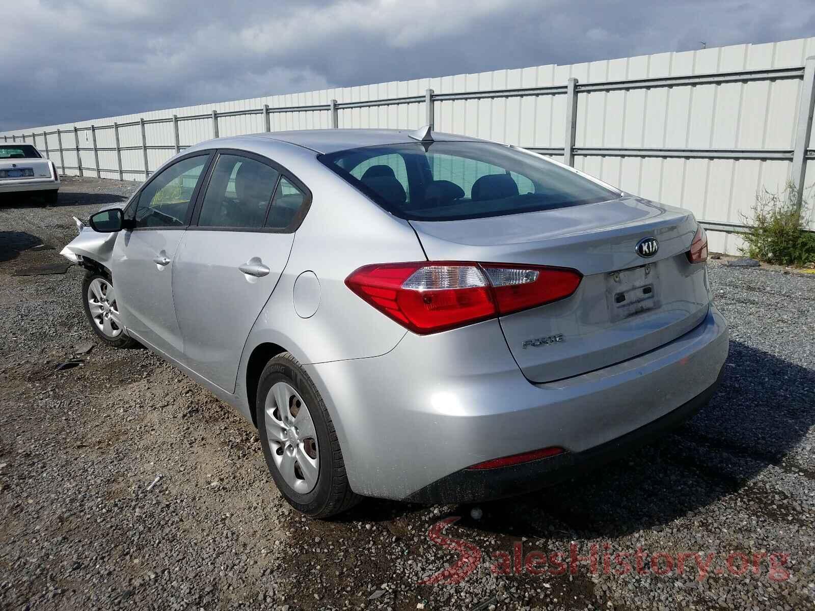 KNAFX4A61G5538796 2016 KIA FORTE