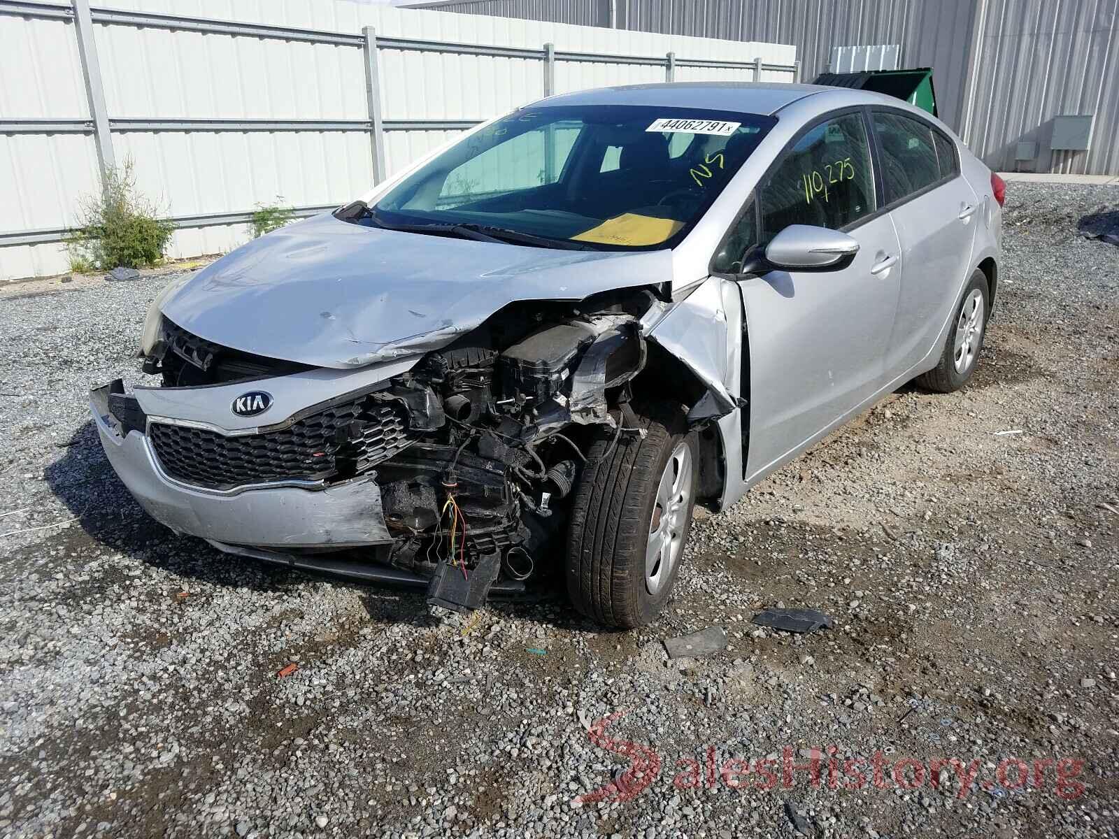 KNAFX4A61G5538796 2016 KIA FORTE