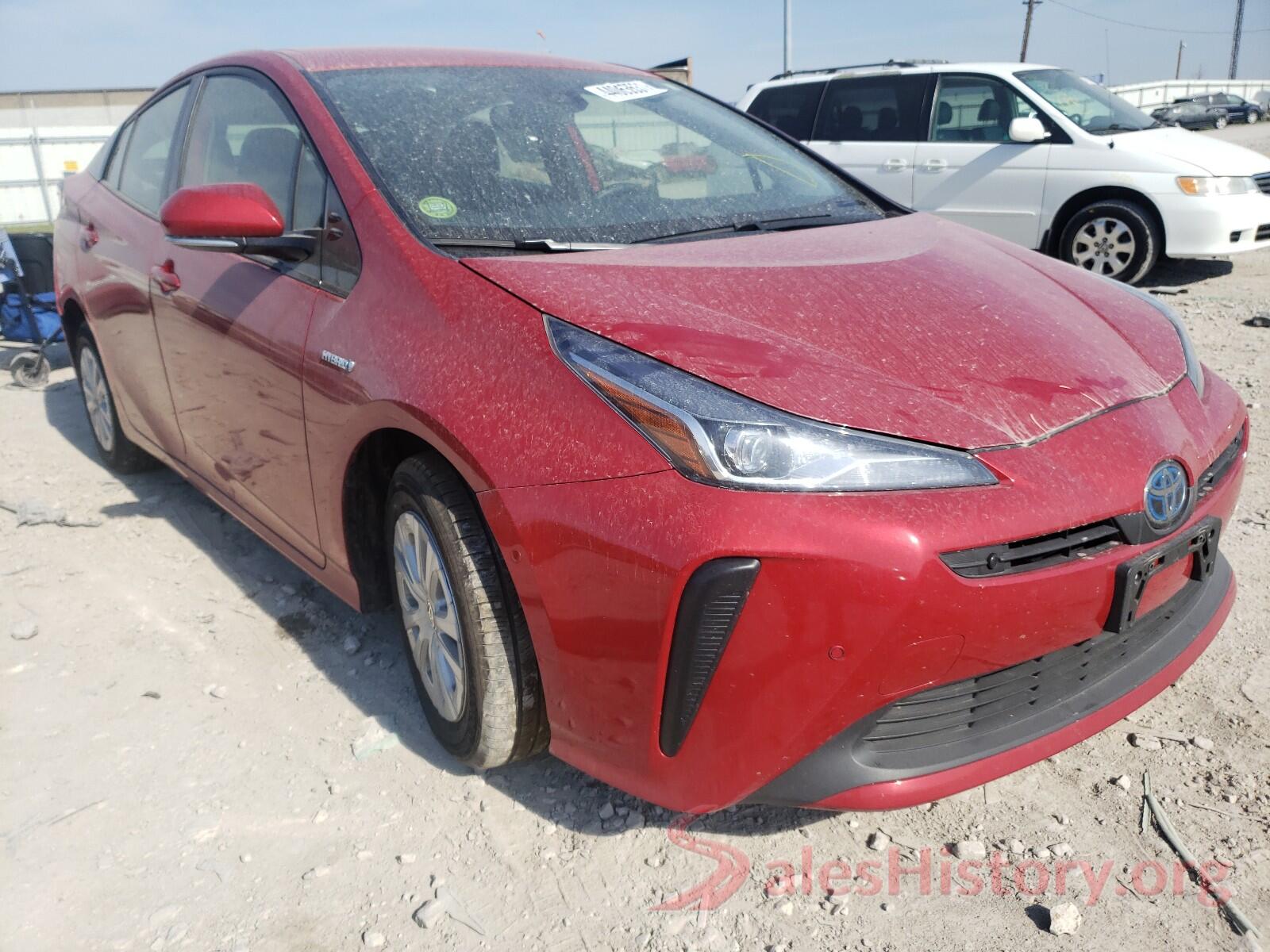 JTDKARFU5K3095919 2019 TOYOTA PRIUS