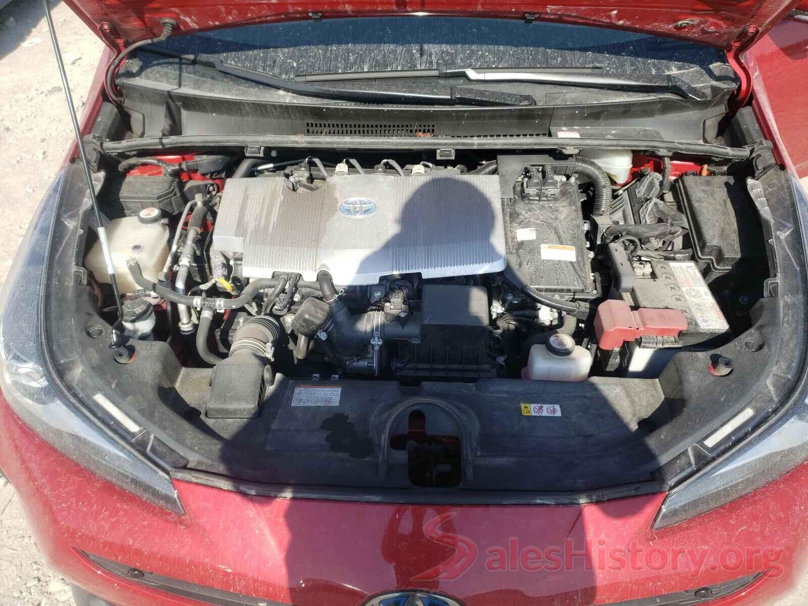 JTDKARFU5K3095919 2019 TOYOTA PRIUS