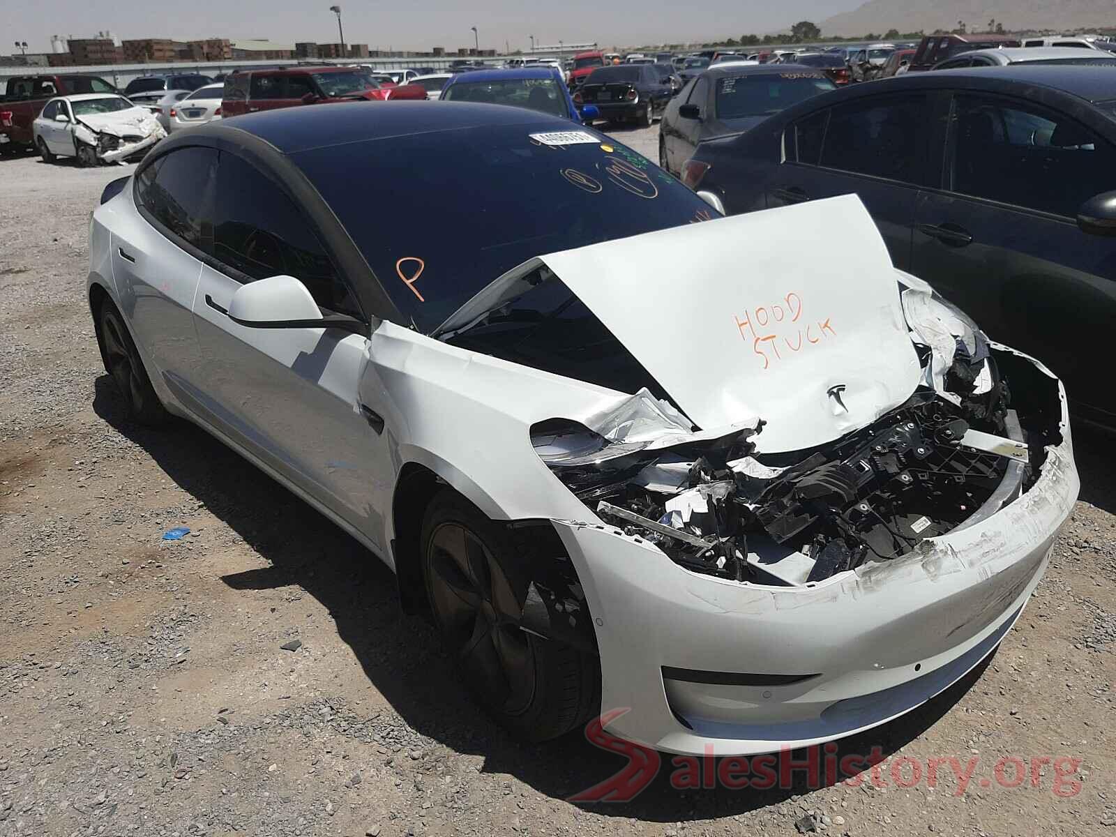 5YJ3E1EB5KF510475 2019 TESLA MODEL 3