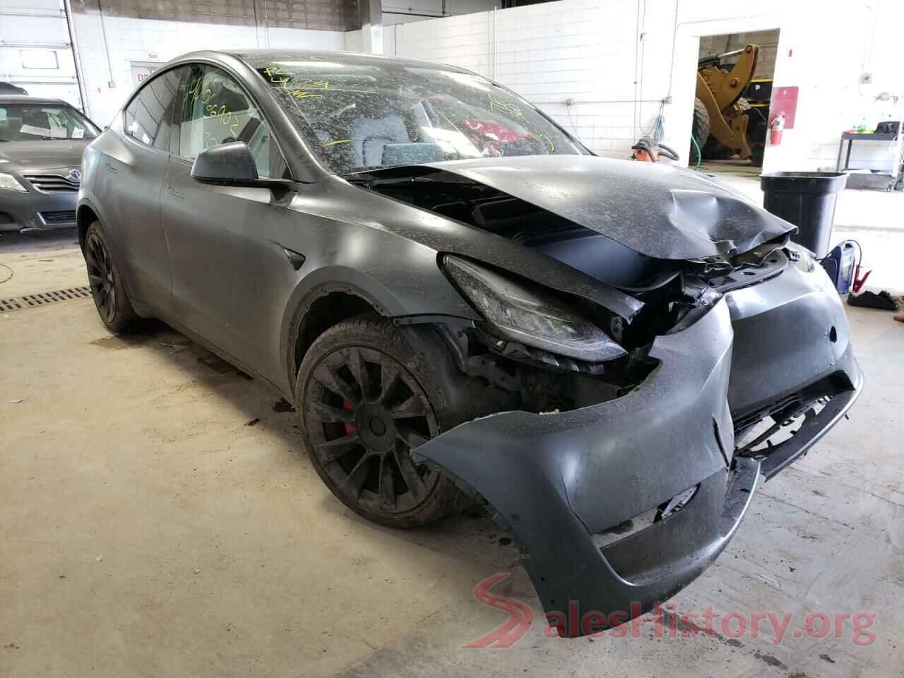 5YJYGDEE8MF185433 2021 TESLA MODEL Y