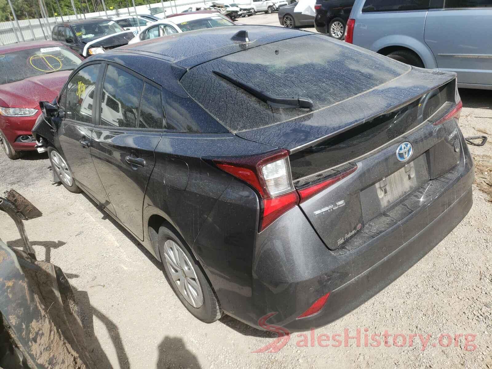 JTDKARFUXK3090974 2019 TOYOTA PRIUS