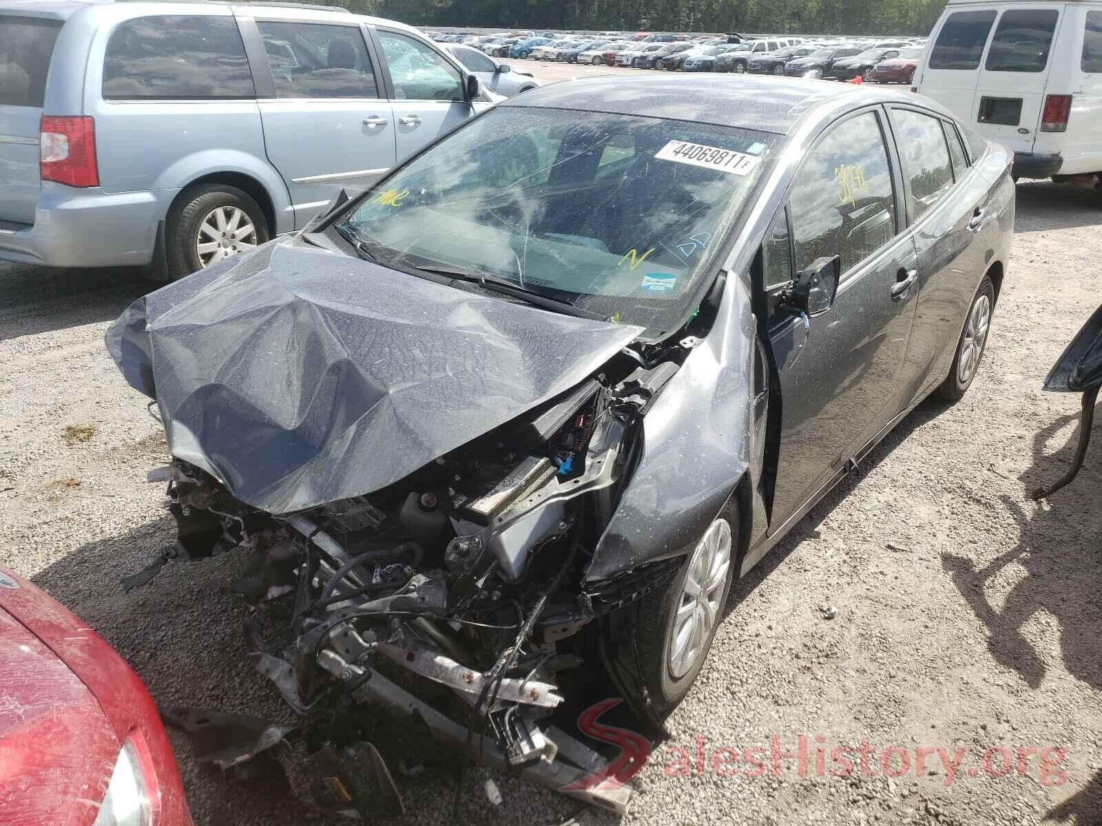 JTDKARFUXK3090974 2019 TOYOTA PRIUS