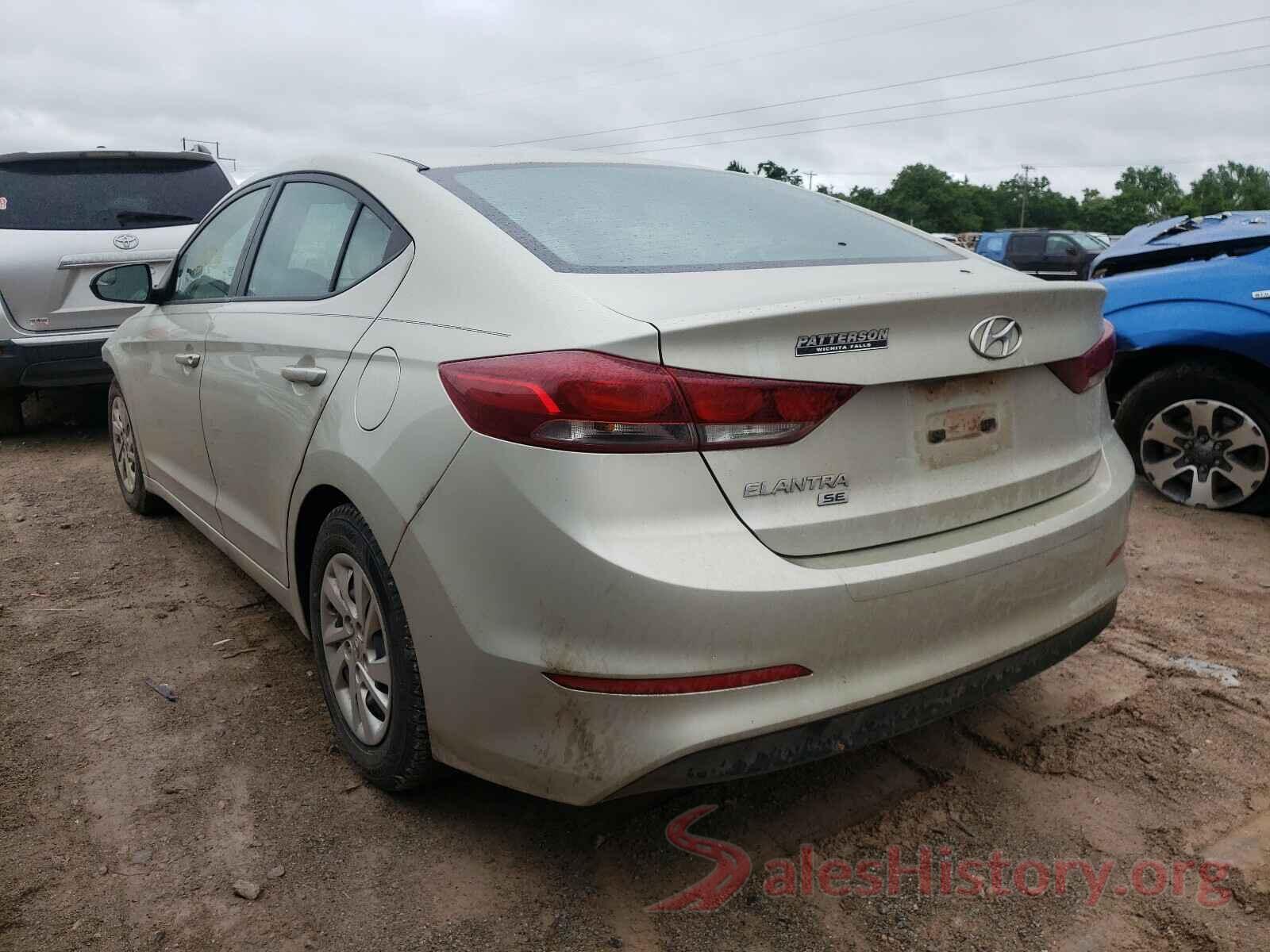 5NPD74LF3JH307624 2018 HYUNDAI ELANTRA