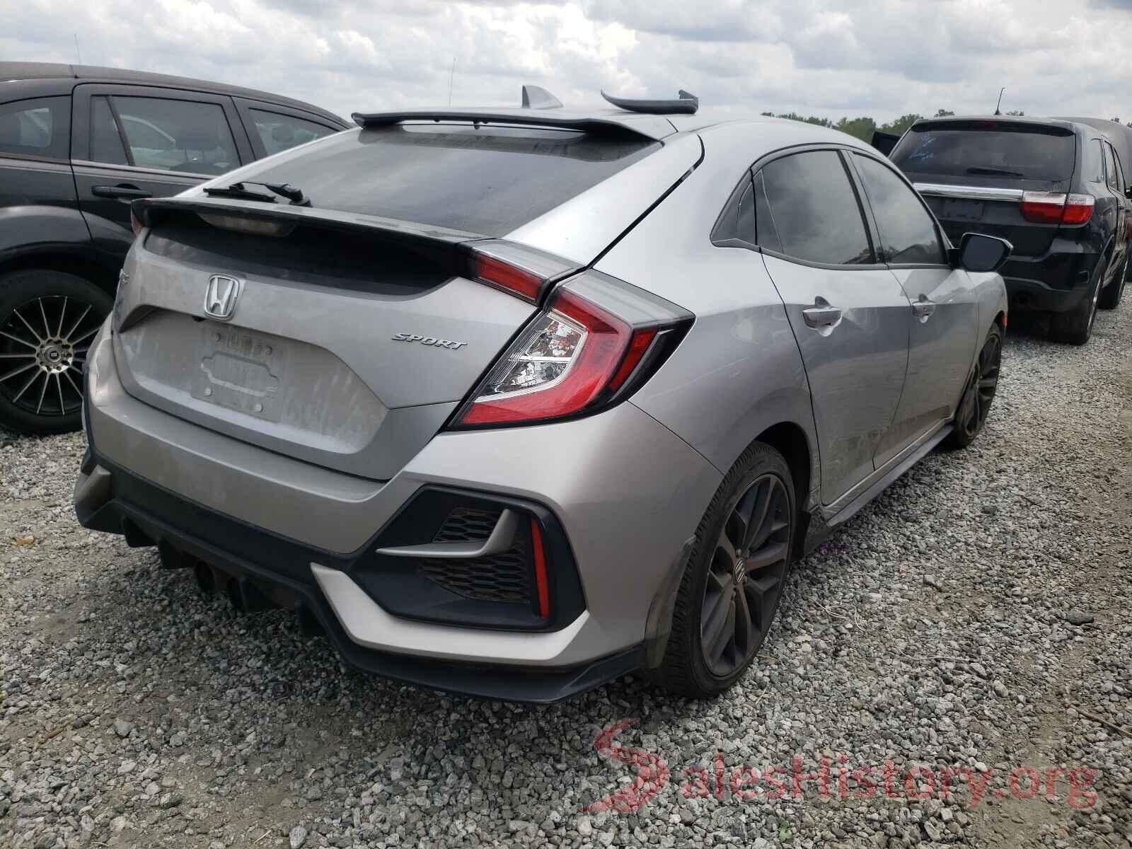 SHHFK7H40MU202038 2021 HONDA CIVIC