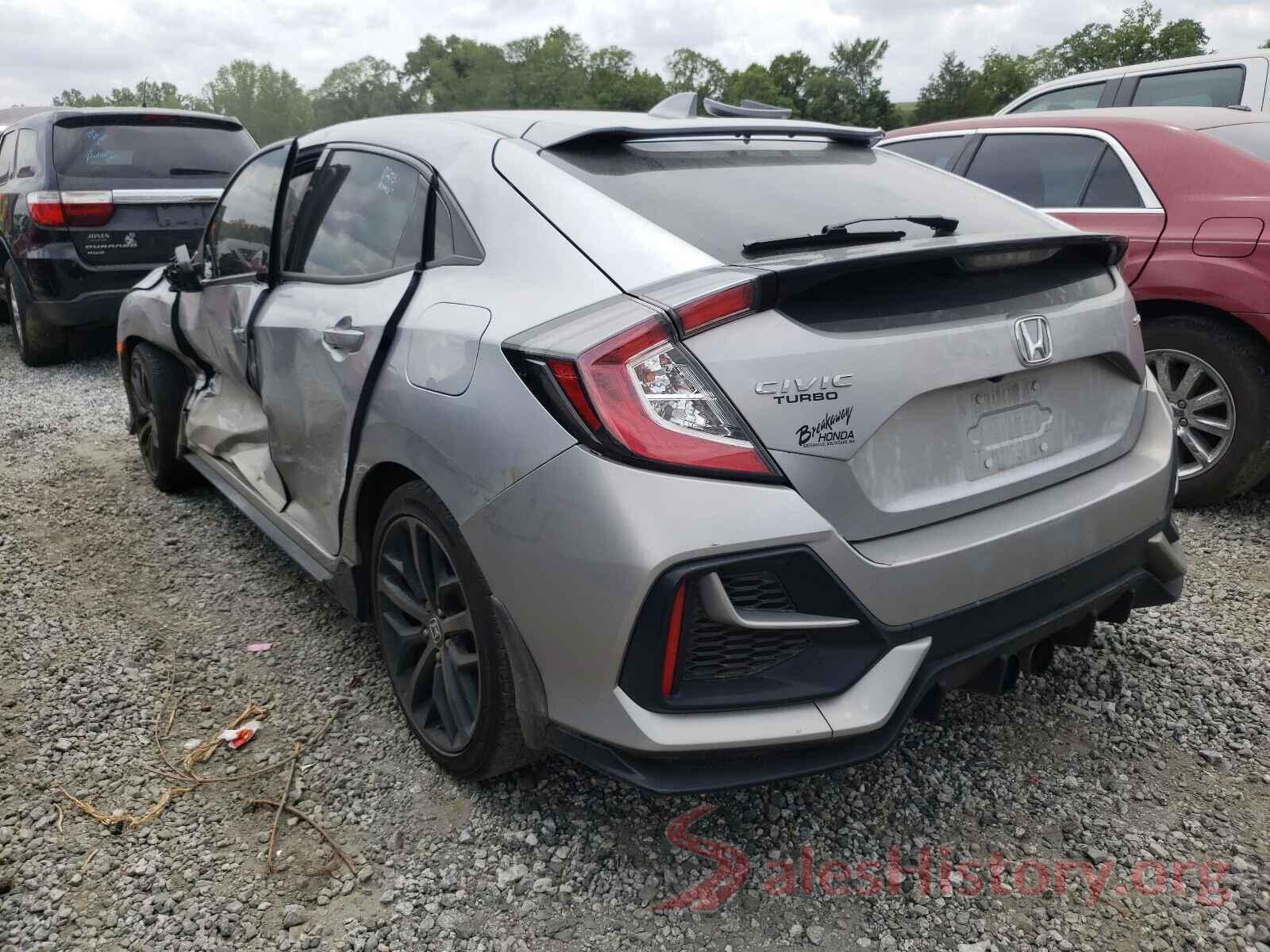 SHHFK7H40MU202038 2021 HONDA CIVIC