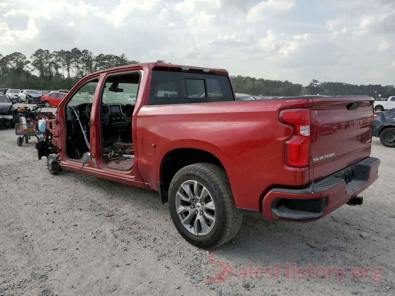 1GCPWDED8MZ235411 2021 CHEVROLET SILVERADO