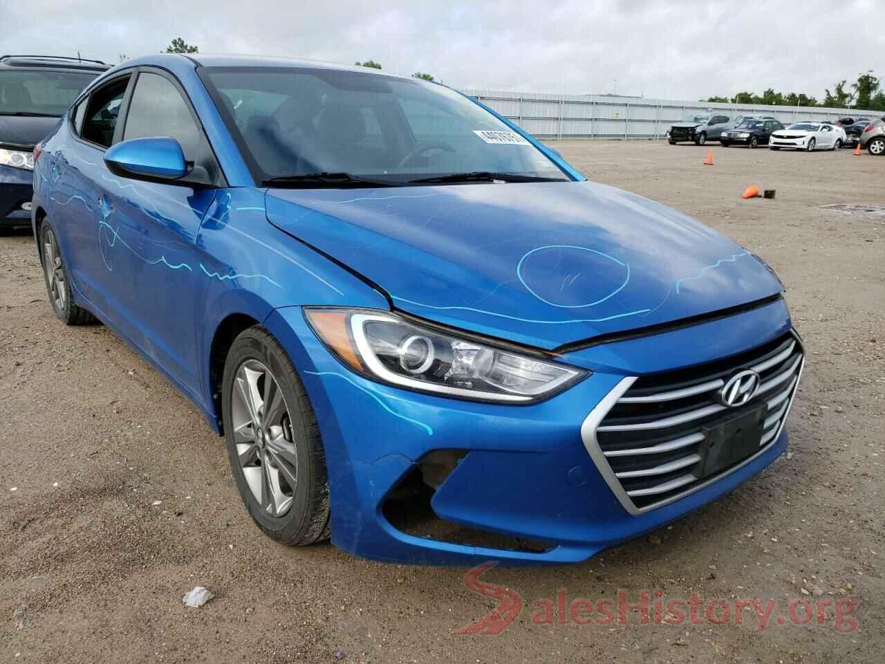 KMHD84LF5HU144595 2017 HYUNDAI ELANTRA