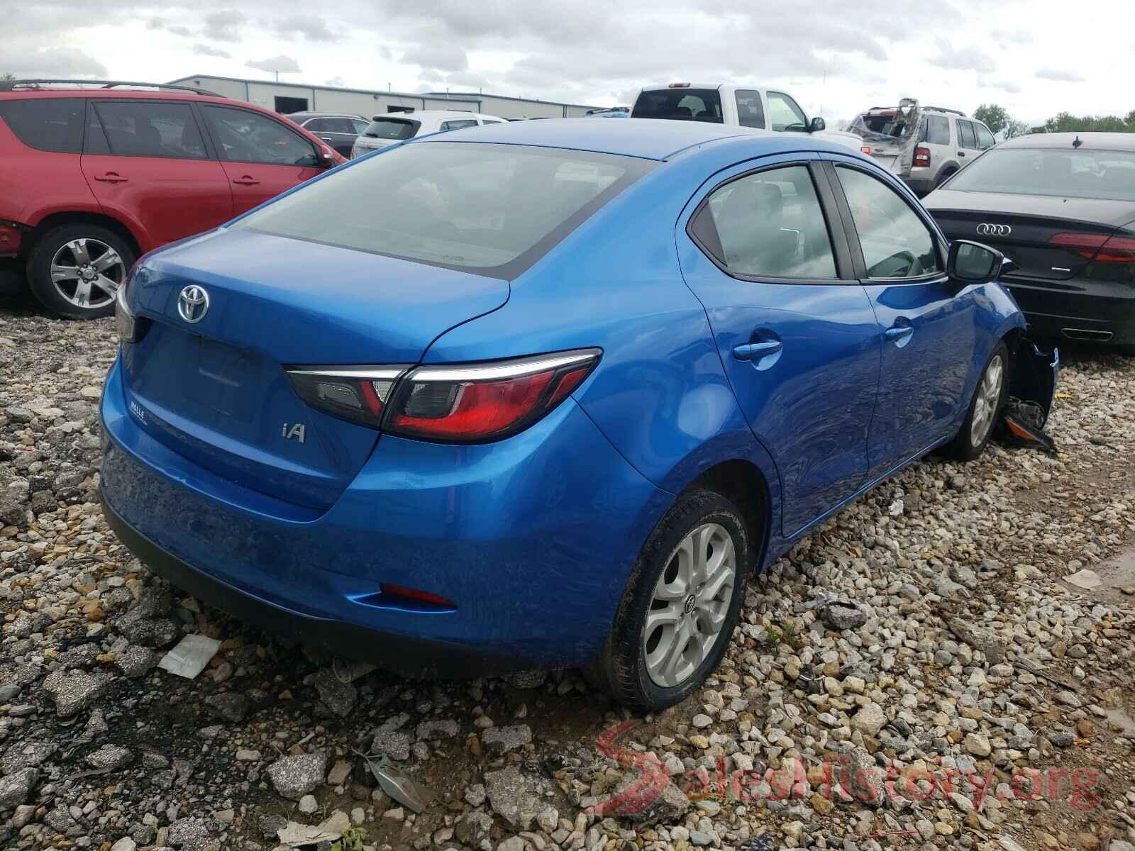 3MYDLBYV6HY157958 2017 TOYOTA YARIS