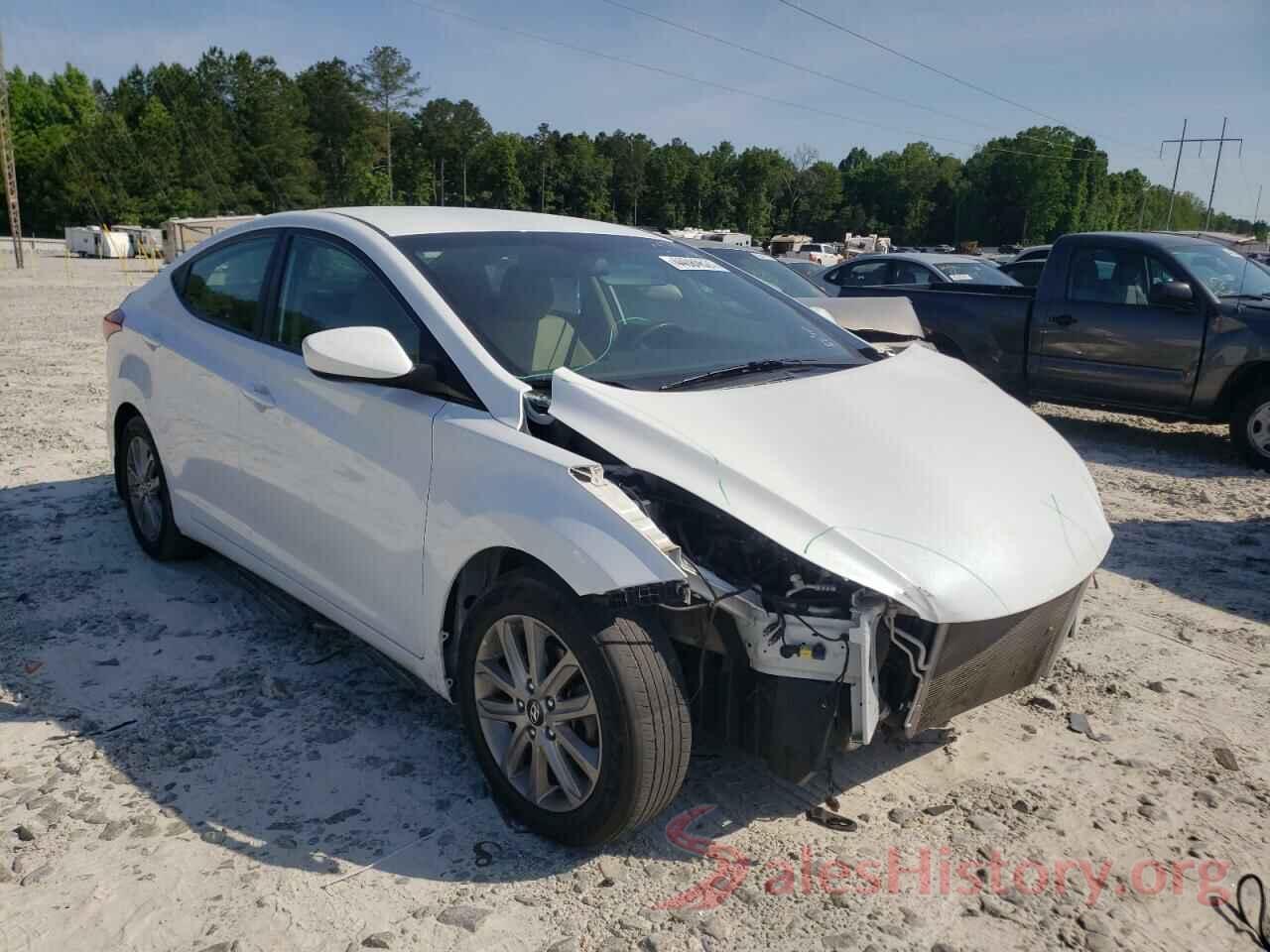 5NPDH4AE7GH722834 2016 HYUNDAI ELANTRA