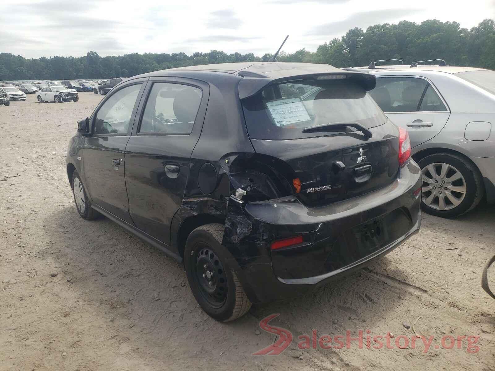 ML32A3HJ9LH010765 2020 MITSUBISHI MIRAGE