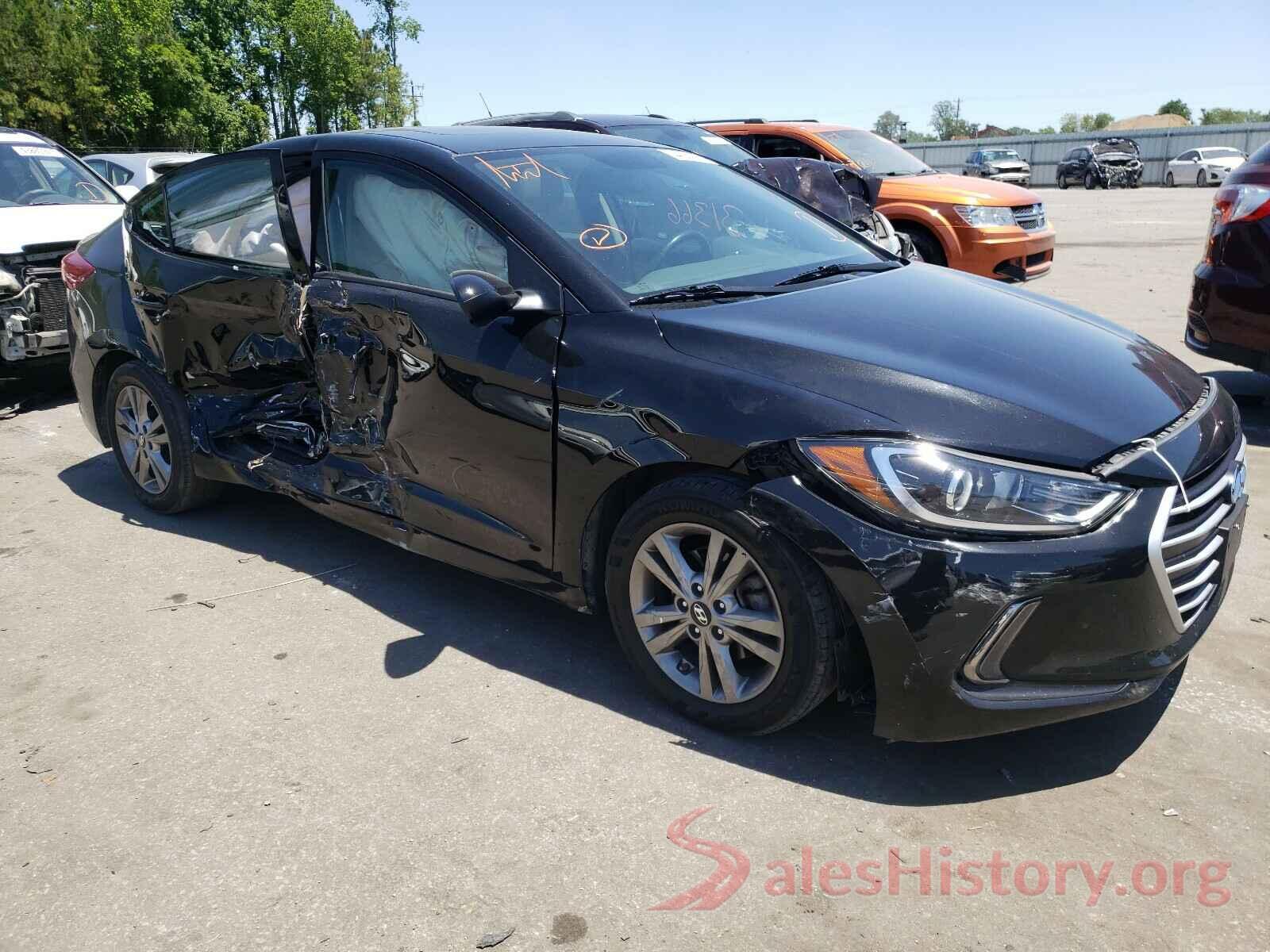 5NPD84LF9HH166551 2017 HYUNDAI ELANTRA