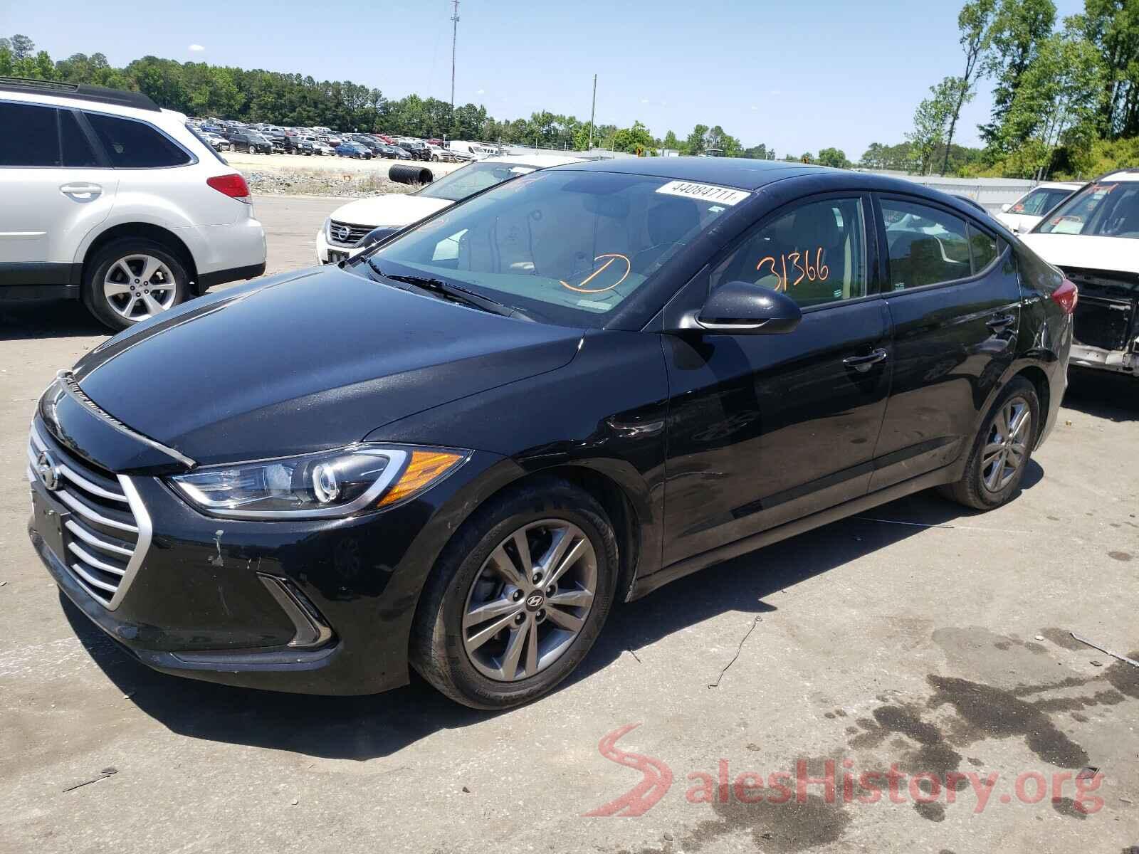 5NPD84LF9HH166551 2017 HYUNDAI ELANTRA