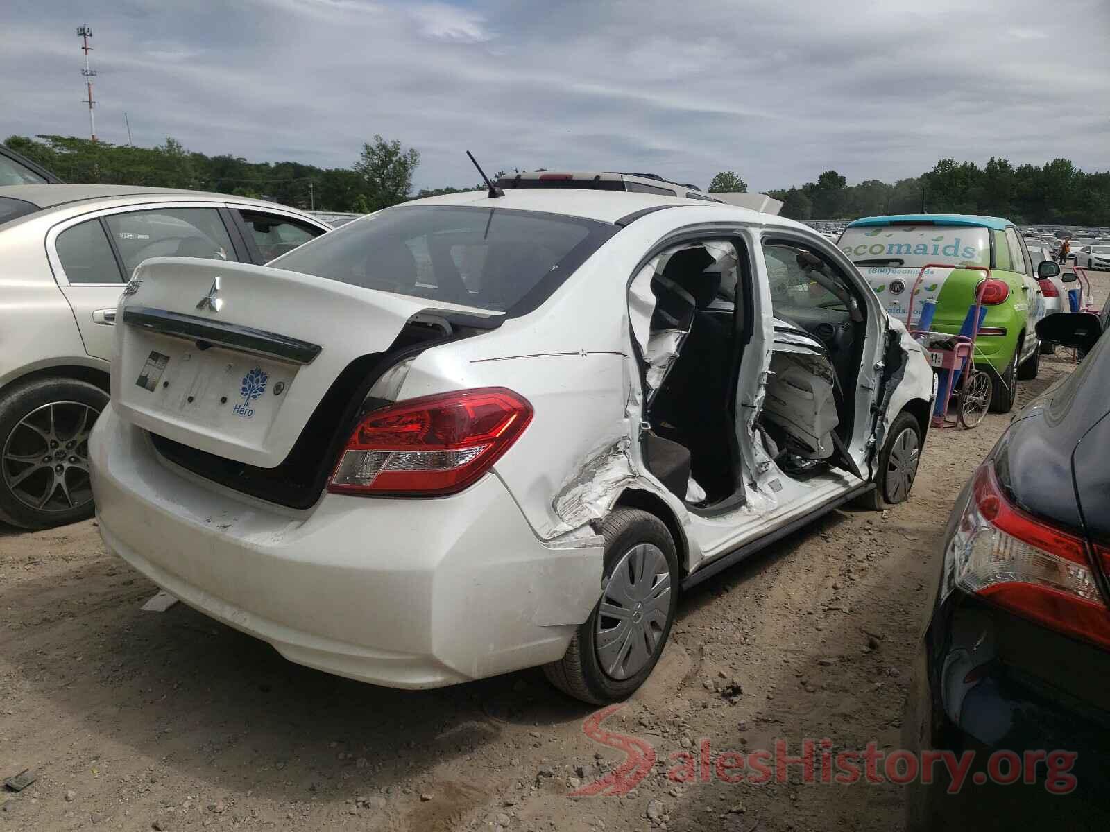 ML32F3FJ9LHF01800 2020 MITSUBISHI MIRAGE