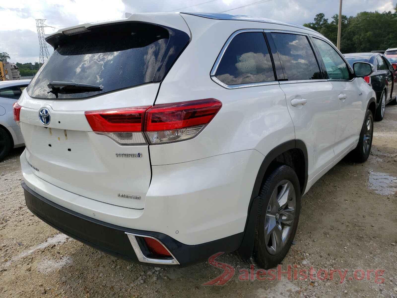 5TDDGRFH7KS068407 2019 TOYOTA HIGHLANDER