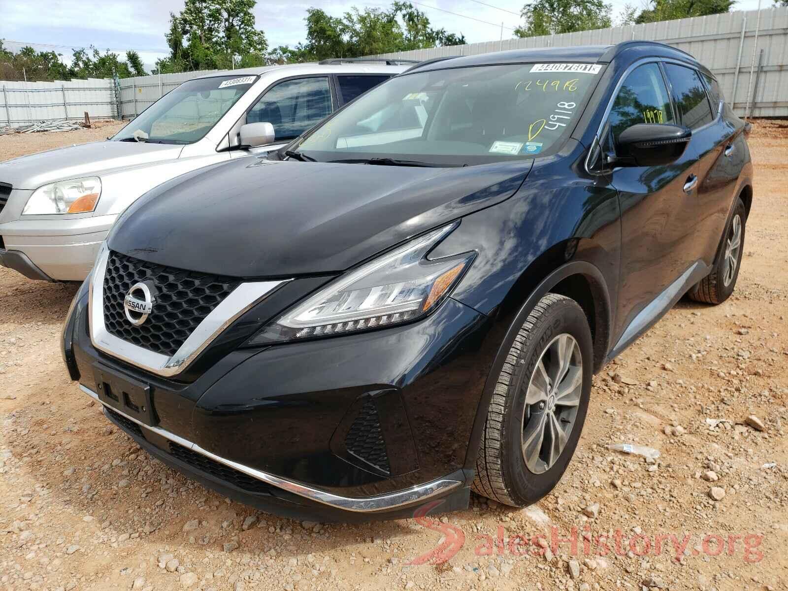 5N1AZ2BS5LN124918 2020 NISSAN MURANO