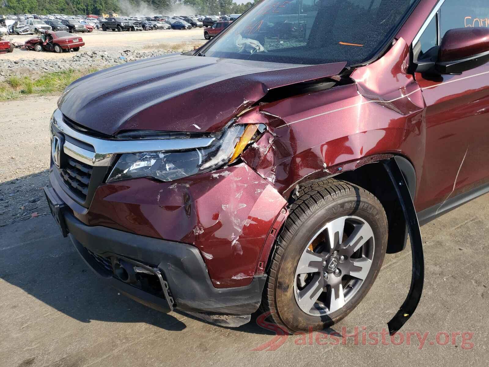 5FPYK2F61JB001866 2018 HONDA RIDGELINE