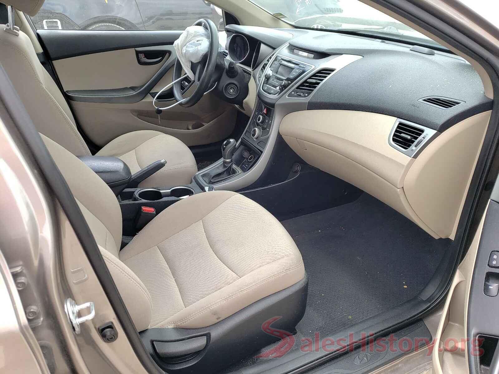 5NPDH4AE1GH760804 2016 HYUNDAI ELANTRA