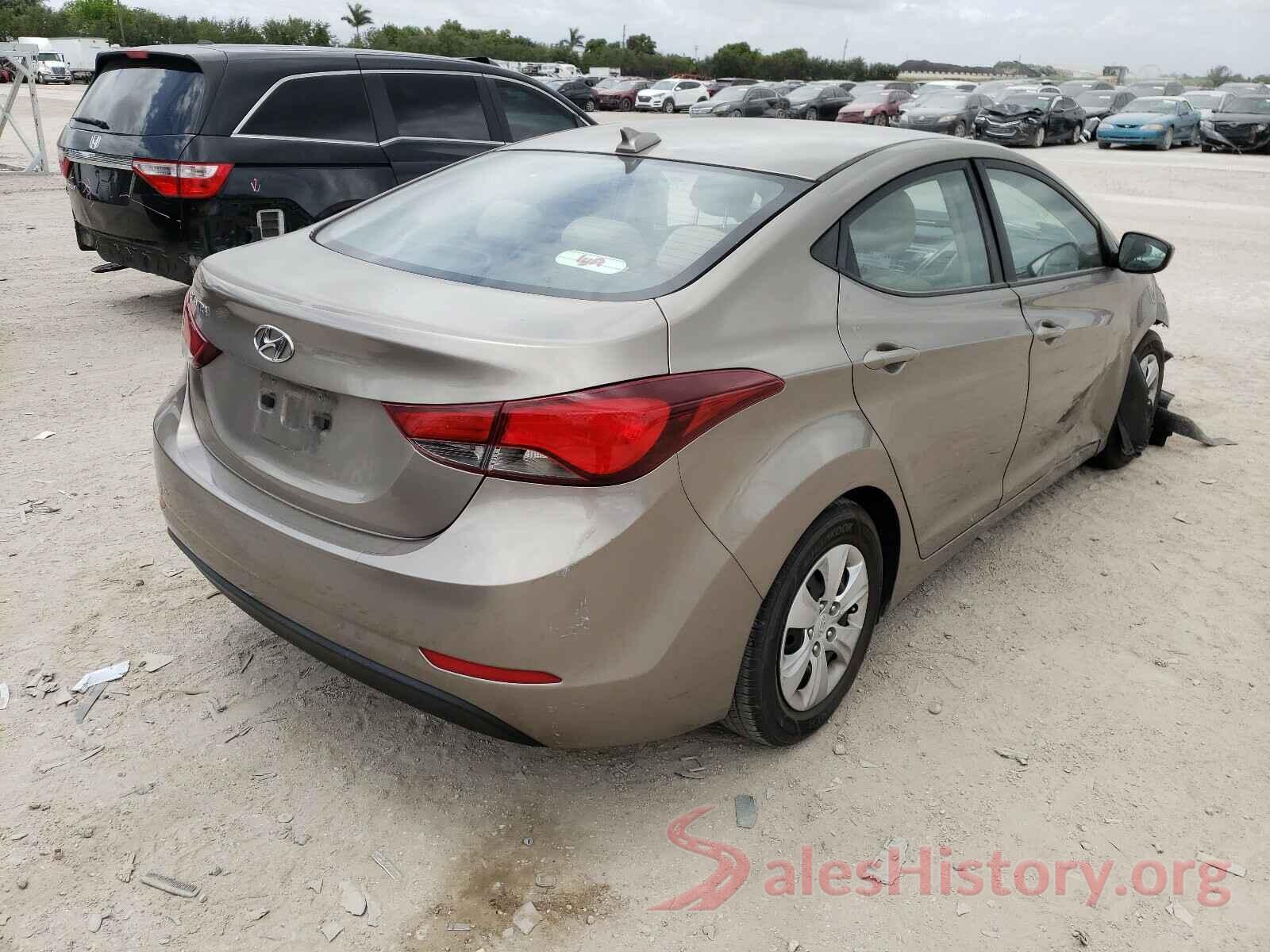 5NPDH4AE1GH760804 2016 HYUNDAI ELANTRA