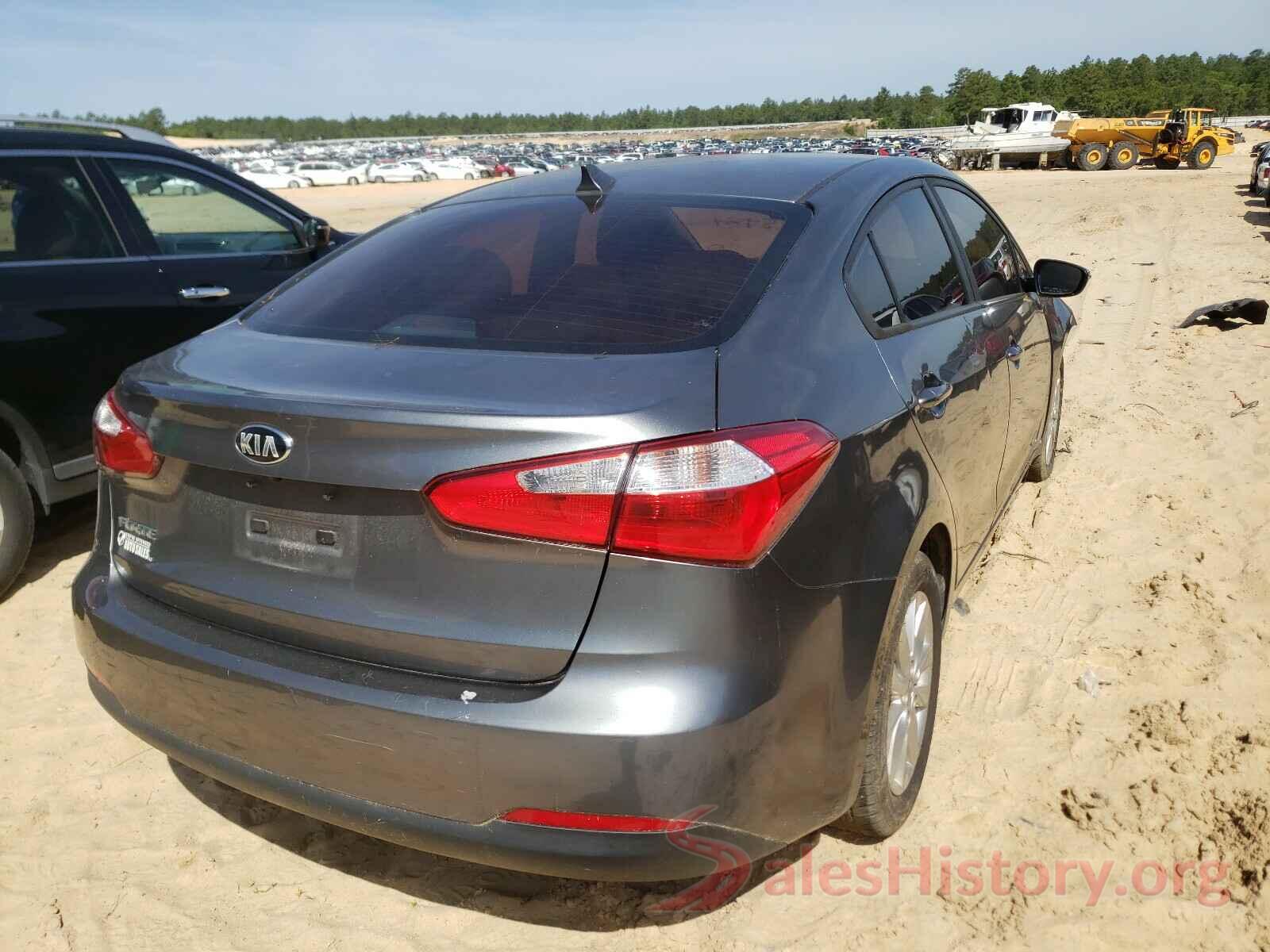 KNAFX4A66G5574208 2016 KIA FORTE