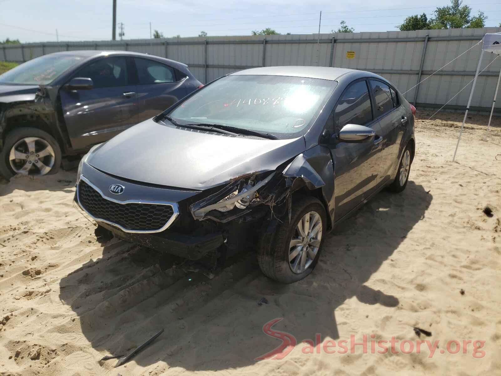 KNAFX4A66G5574208 2016 KIA FORTE