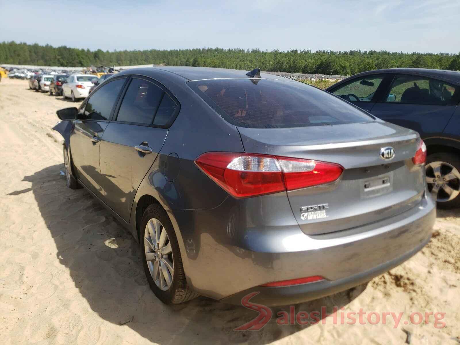 KNAFX4A66G5574208 2016 KIA FORTE