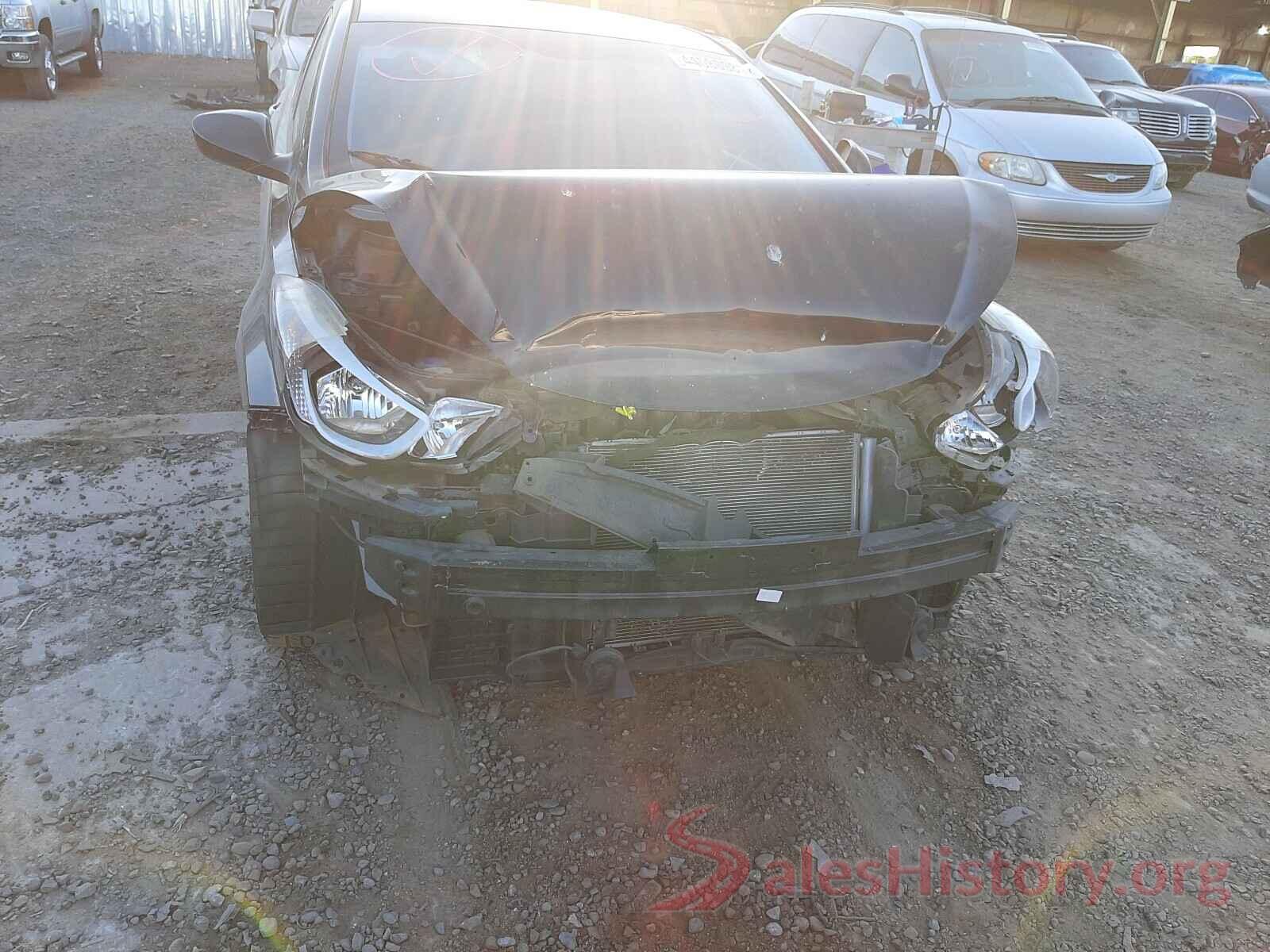 KMHDH4AEXGU517154 2016 HYUNDAI ELANTRA