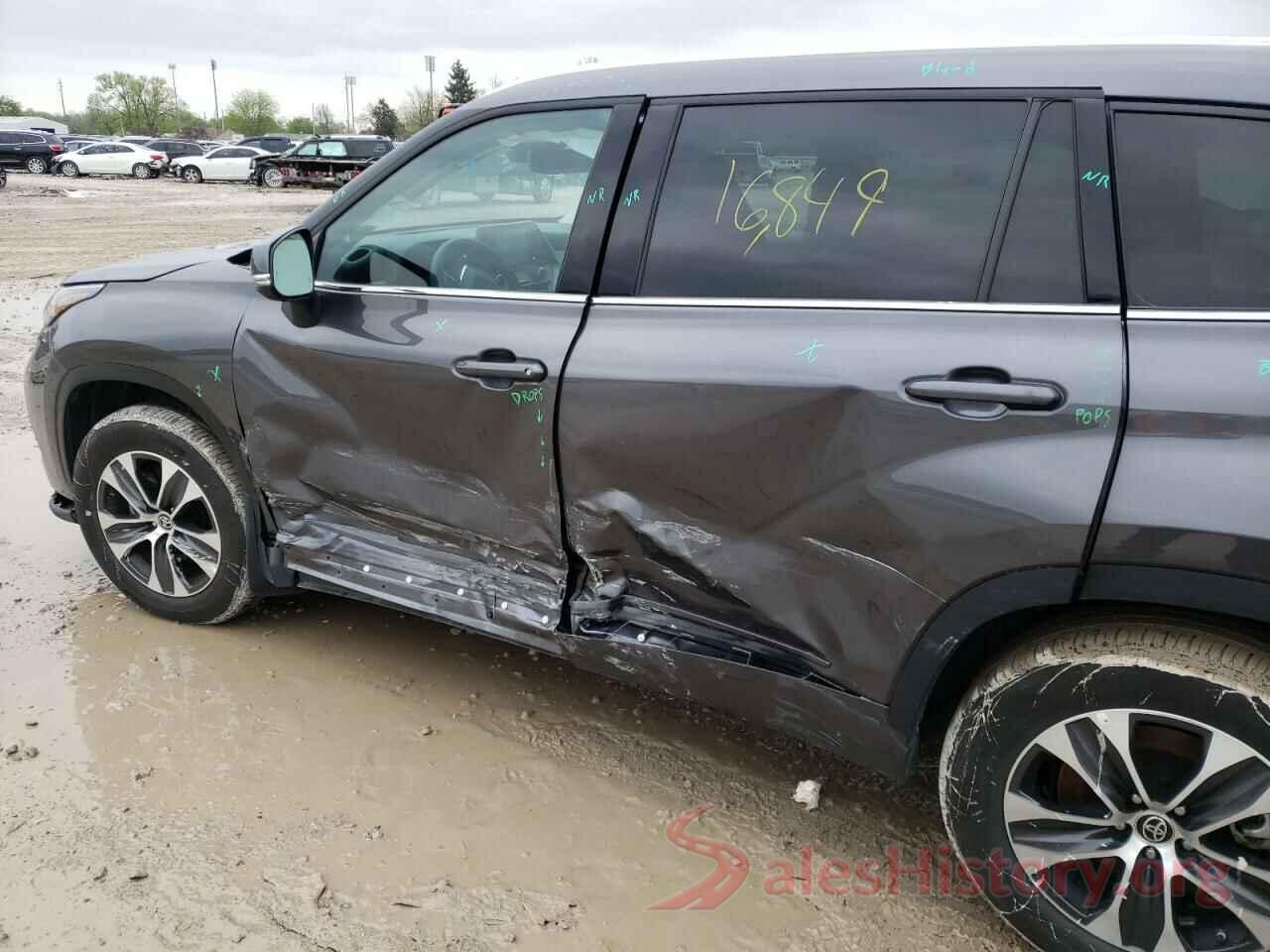 5TDGZRBH2MS131204 2021 TOYOTA HIGHLANDER