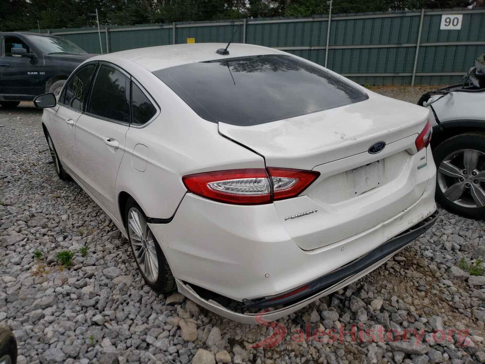 3FA6P0HD7GR294607 2016 FORD FUSION