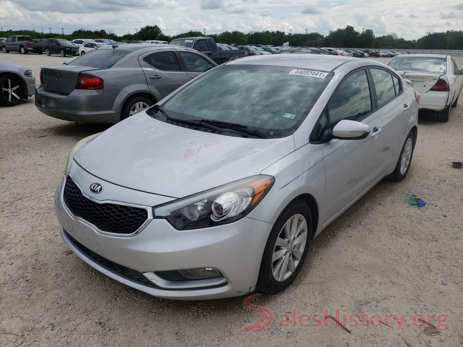 KNAFX4A61G5449679 2016 KIA FORTE