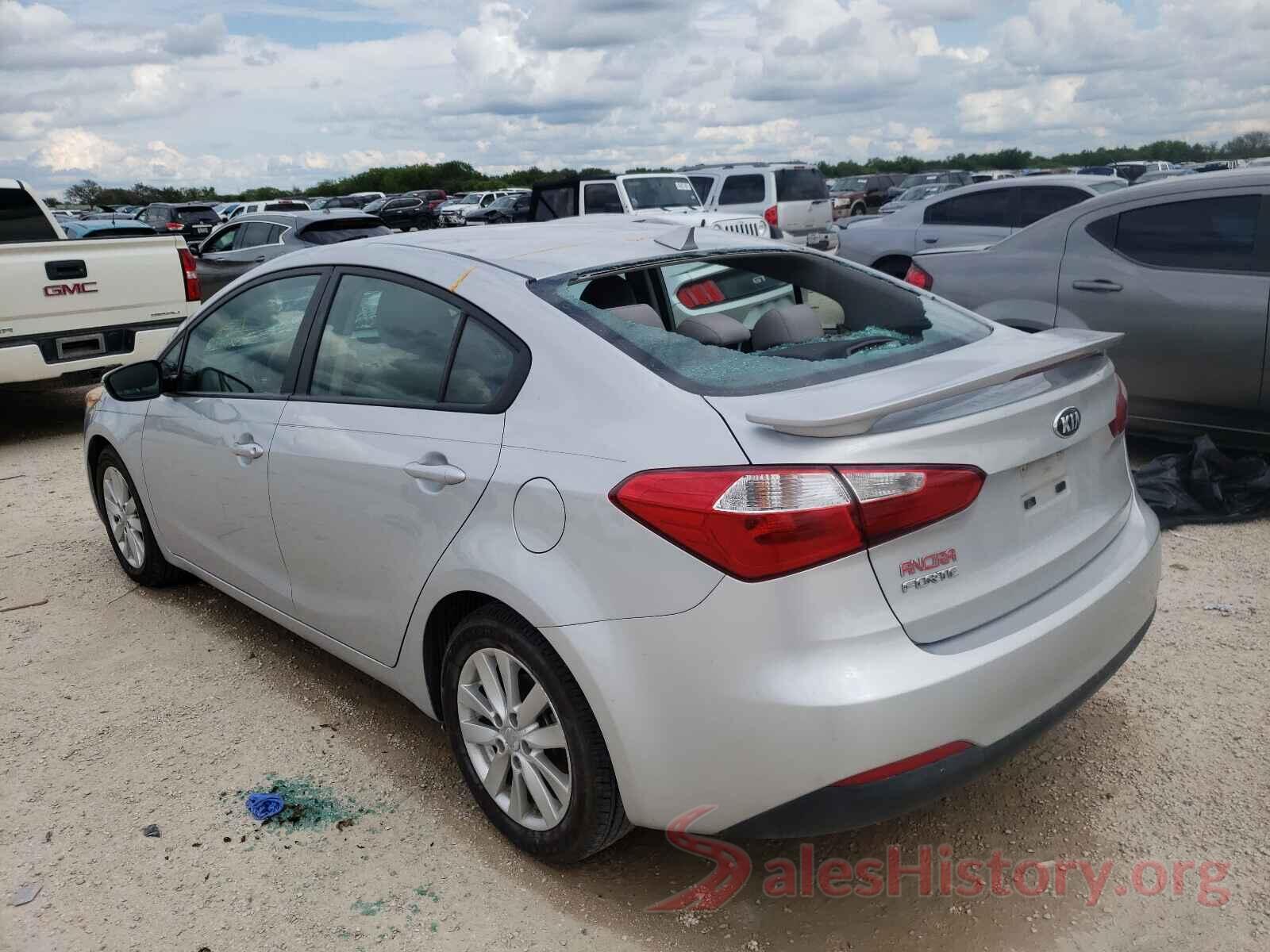 KNAFX4A61G5449679 2016 KIA FORTE