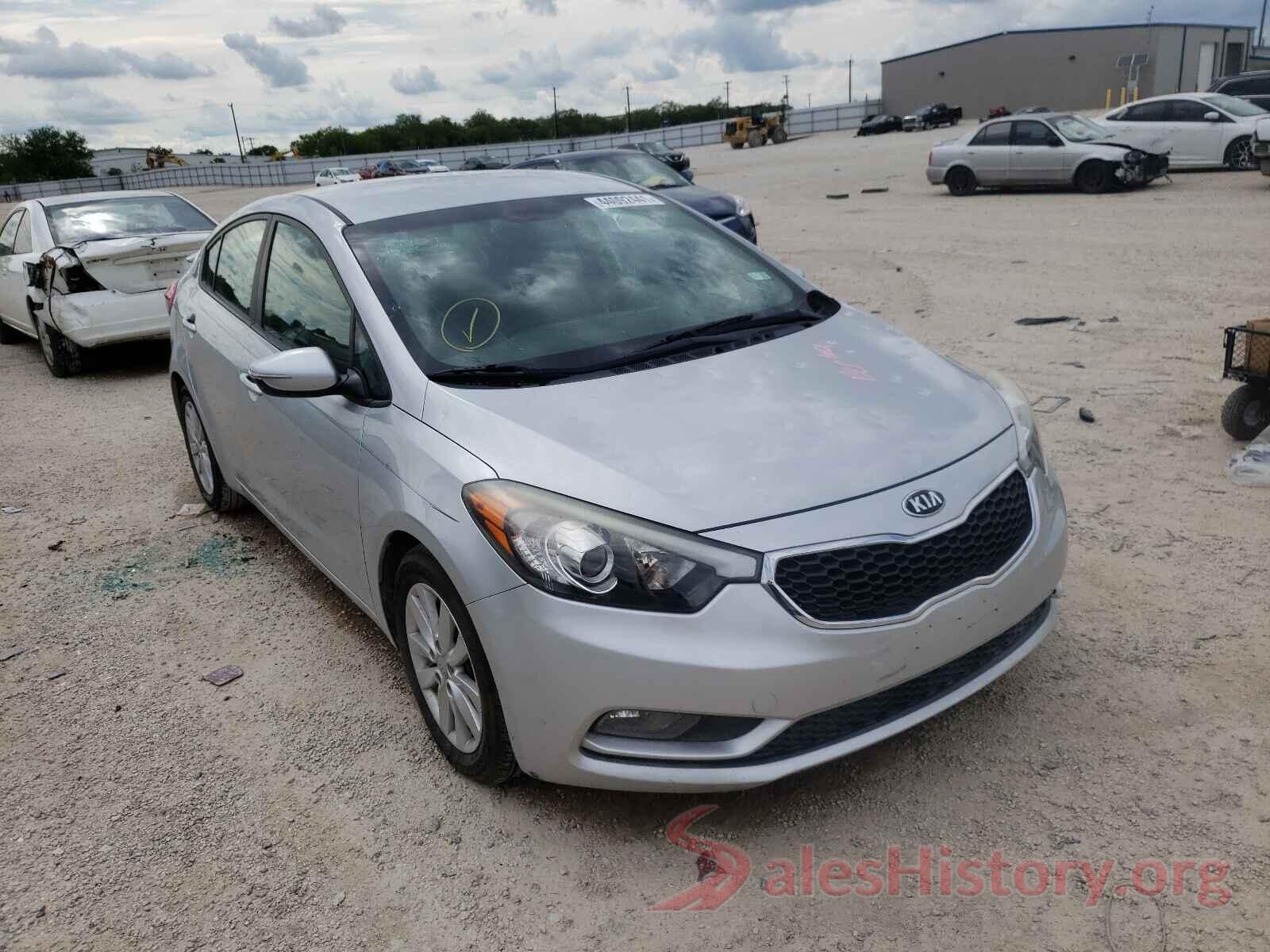 KNAFX4A61G5449679 2016 KIA FORTE