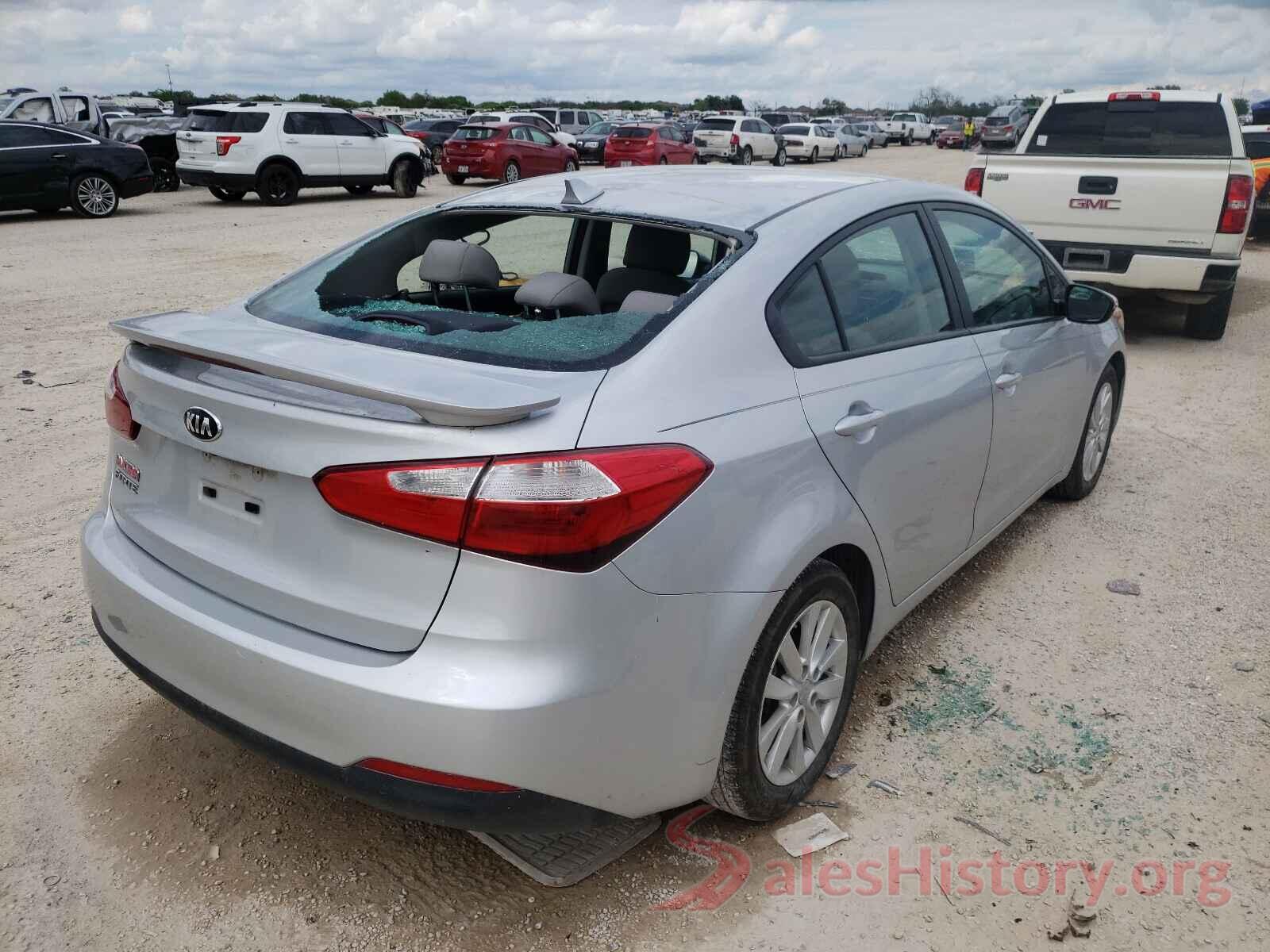 KNAFX4A61G5449679 2016 KIA FORTE