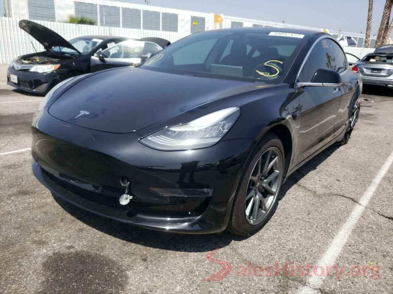 5YJ3E1EAXKF424523 2019 TESLA MODEL 3