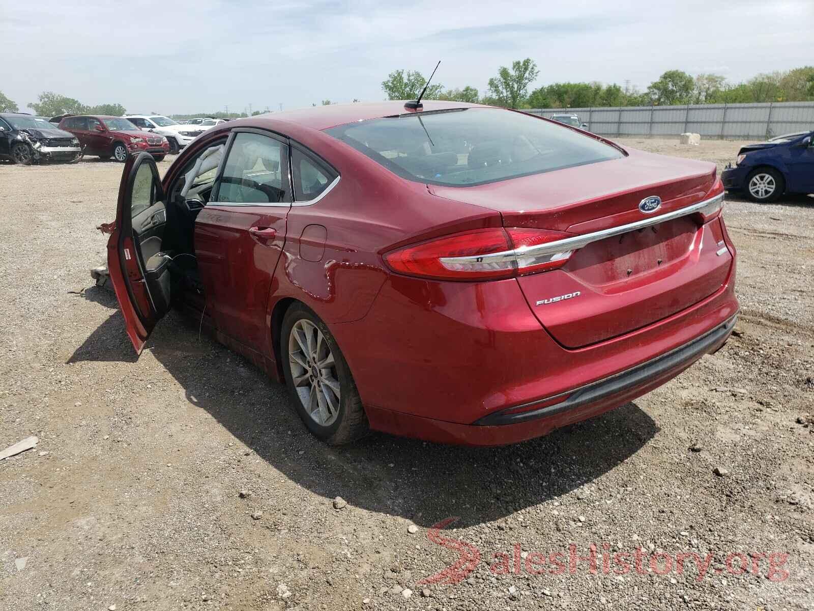 3FA6P0HD8HR263156 2017 FORD FUSION