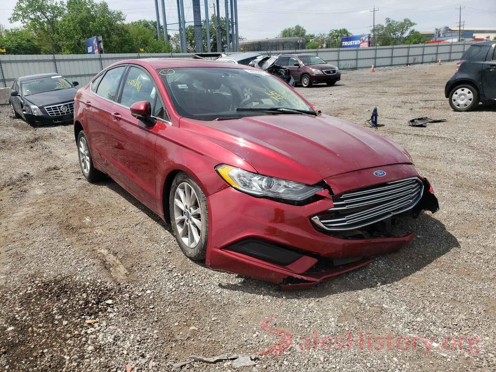 3FA6P0HD8HR263156 2017 FORD FUSION